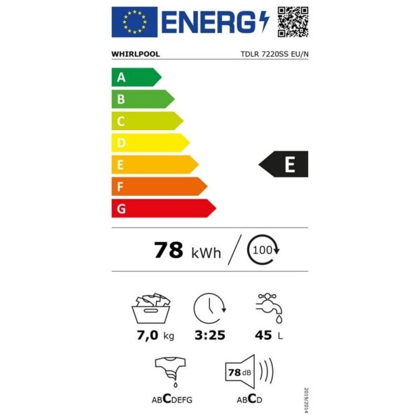 Пералня Whirlpool TDLR 7220SS EU - Image 3