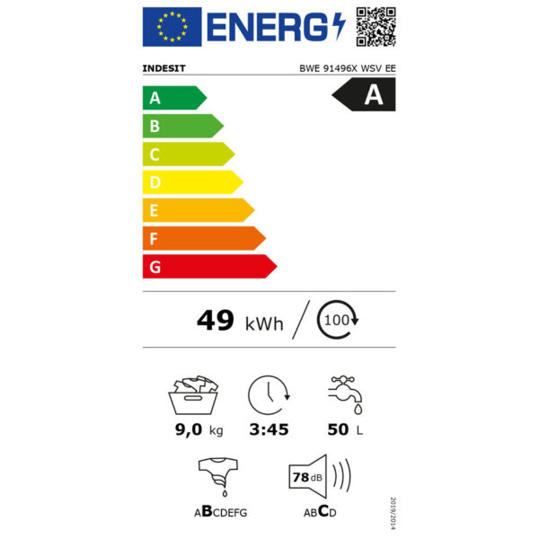 Пералня Indesit BWE 81496X WSV EE