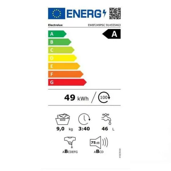 Пералня ELECTROLUX EW8F249PSC