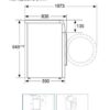 Пералня BOSCH WGG14201BY