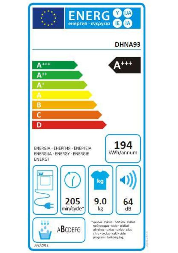 Сушилня Gorenje DHNA93