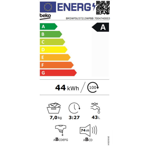 Пералня BEKO BM3WFSU 37213 WPBB