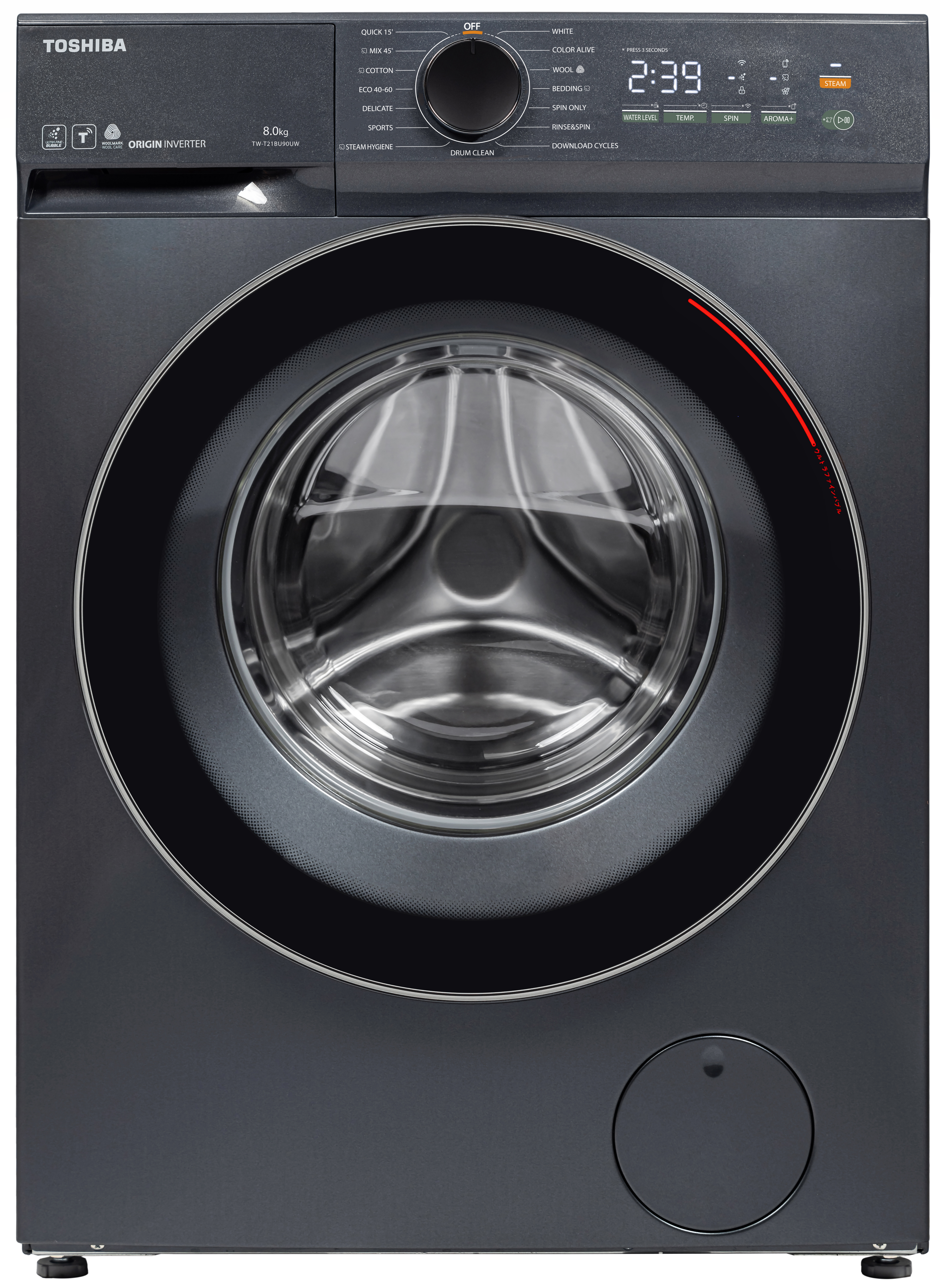 Пералня Toshiba TW-T21BU90UWBK(MG)