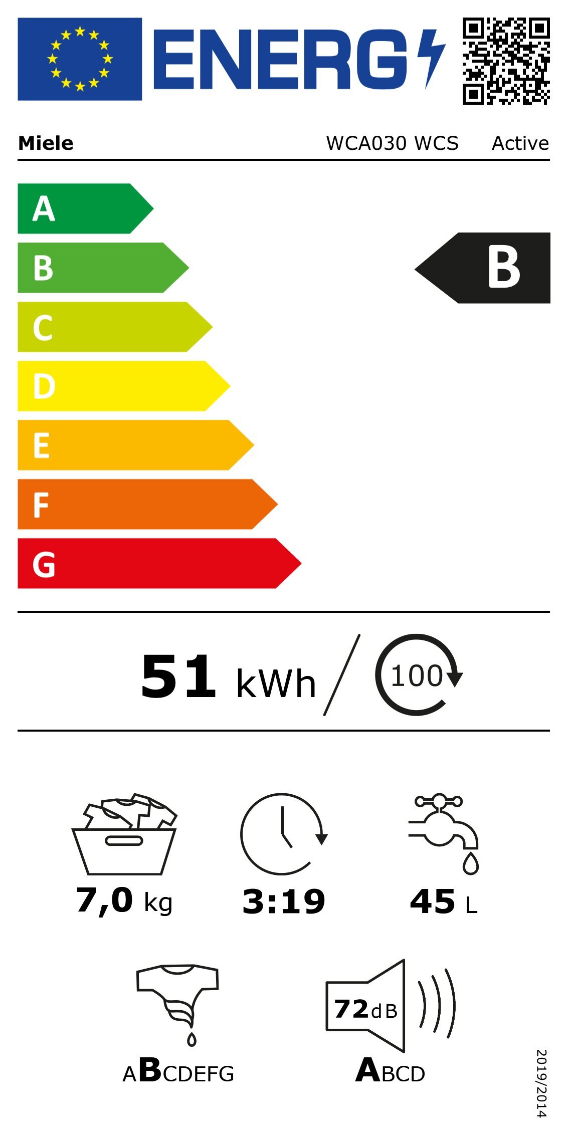 Пералня MIELE WCA 030 WCS - Image 2